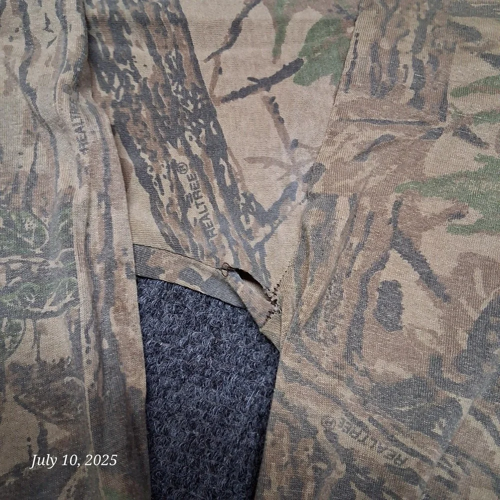 * Vintage Red Head‎ Redhead Realtree Pocket T Shirt Size Large Camouflage